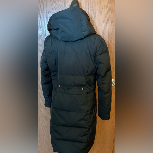 Portrait collar puffer coat - Picture 5 of 7